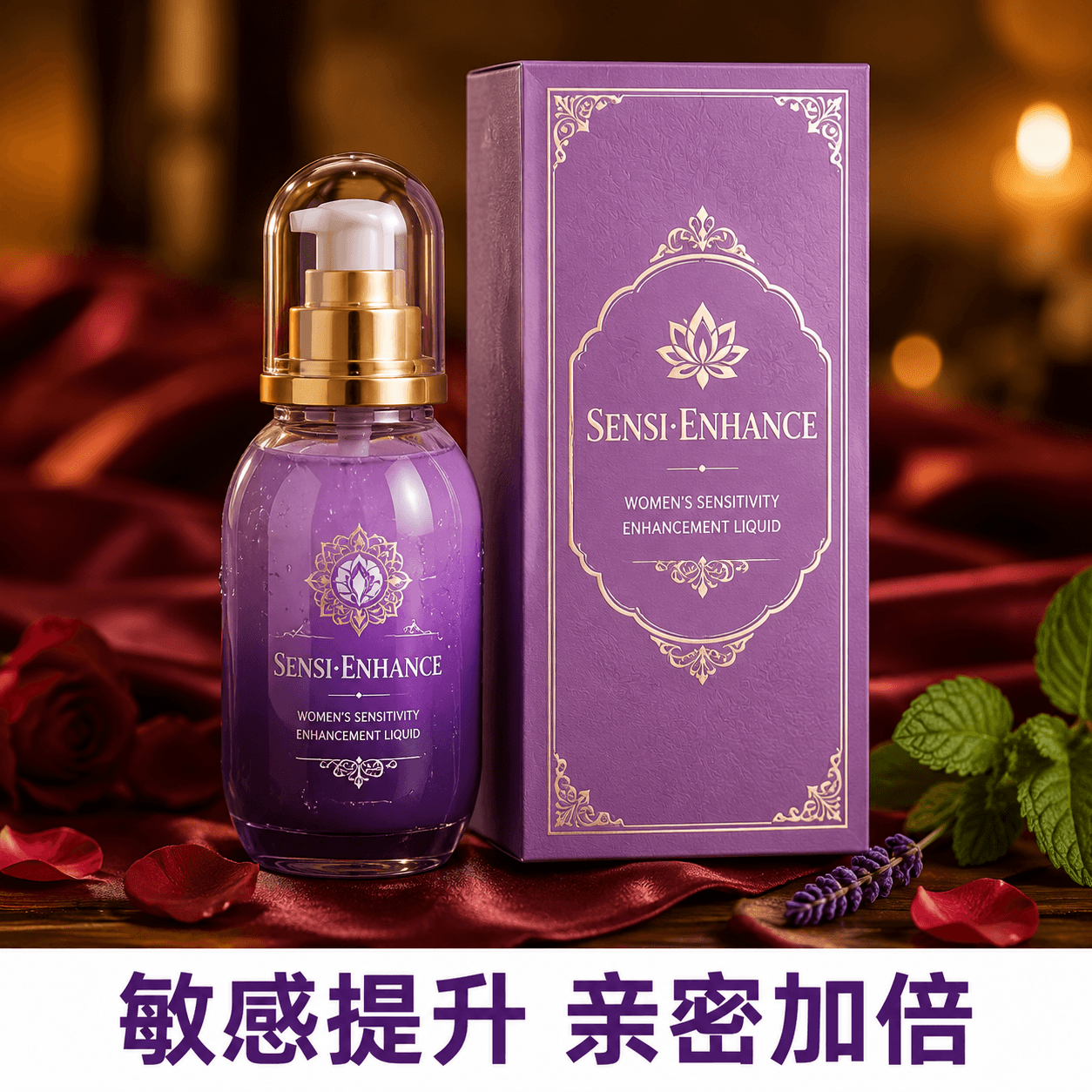 老婆试女性快感液30ml高潮液，敏感提升的真实过程