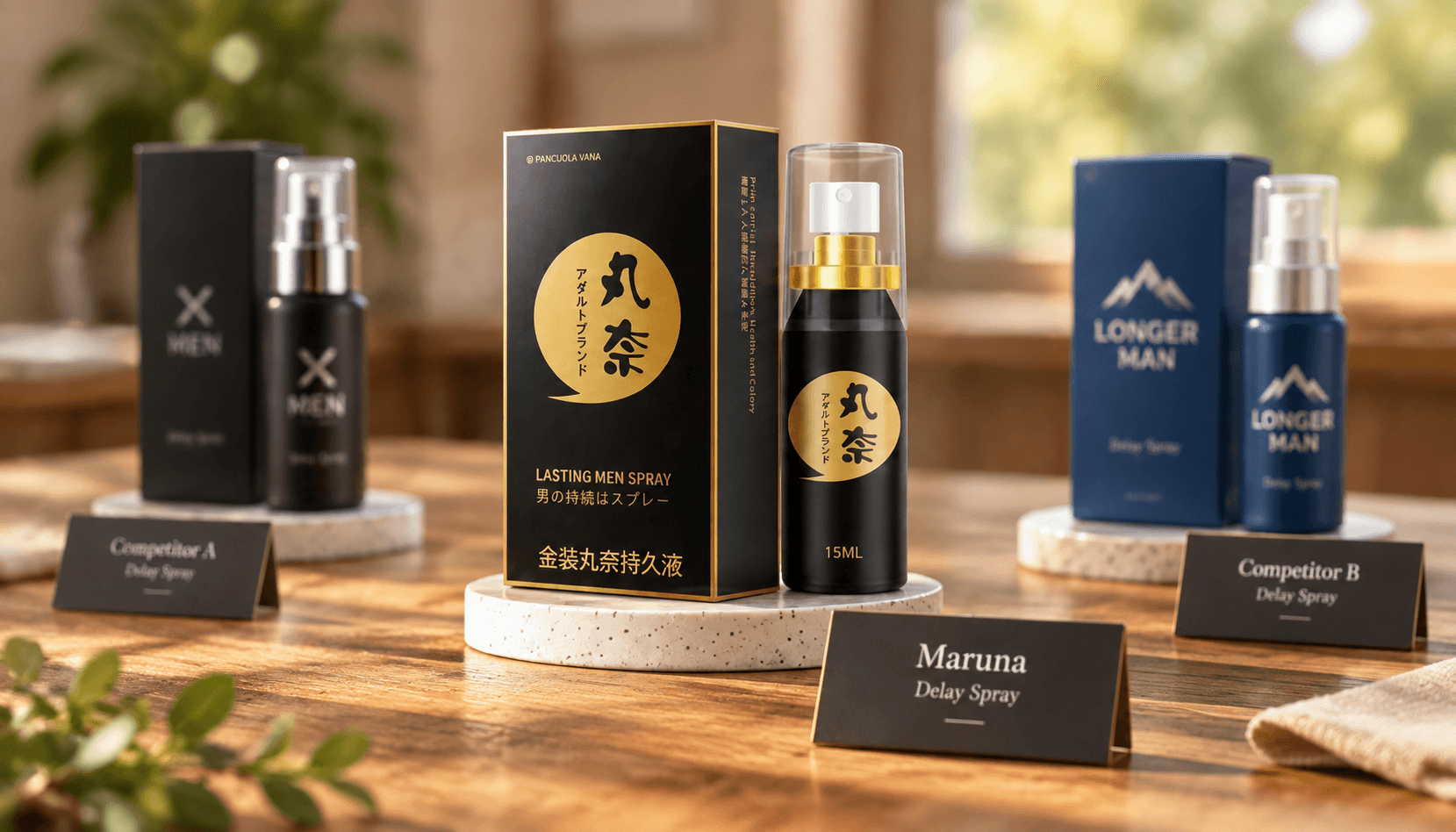 外用持久液怎么选？日本丸奈持久喷剂深度对比评测